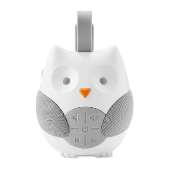 Sova Hudby Lampa Bezdrôtové Bluetooth Reproduktor Hráč RGB LED Nočné Svetlo USB Nabíjateľné Silikónové Vták Čítanie pre Deti Baby Darček